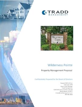 Wilderness Pointe Management Proposal