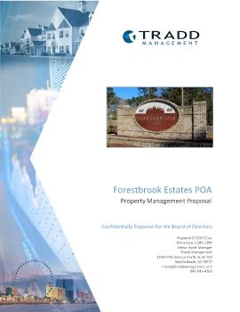 Tradd Management Proposal