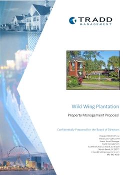 Wild Wing Plantation Management Proposal