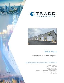 Ridge Plaza Management Proposal