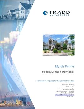 Myrtle Pointe Management Proposal