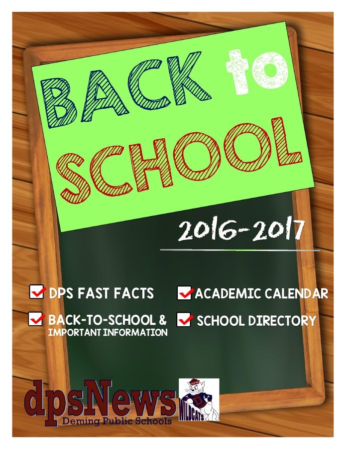DPS Back to School Insert