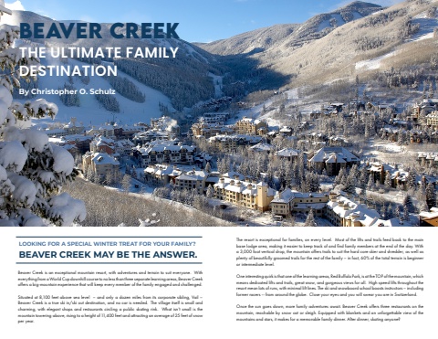 Beaver Creek Magazine