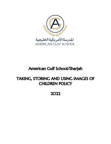 Taking_Storing and Using Images of Children Policy