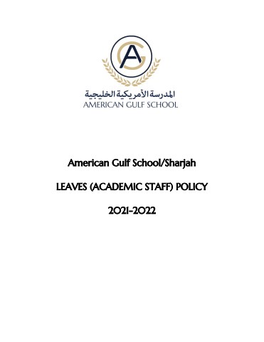 Leave (Academic Staff)  Policy