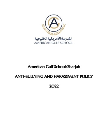 Anti-Bullying and Harassment Policy