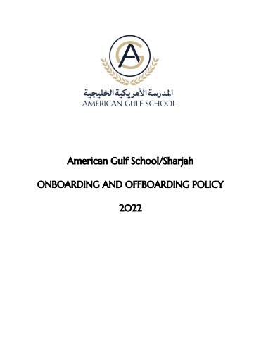Onboarding and Offboarding Policy