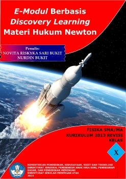 E-Modul Berbasis Discovery Learning Materi Hukum Newton Penulis Novita Riskyka Sari Bukit Dan Nurdin Bukit_Neat