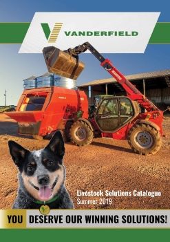 Vanderfield Livestock Feeding Solutions Catalogue Summer 2019