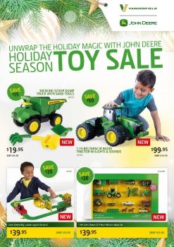 John Deere Vanderfield 2019 Christmas Toy Catalogue