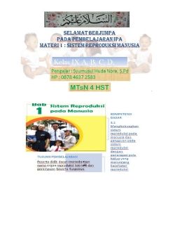 Sistem Reproduksi manusia 2022