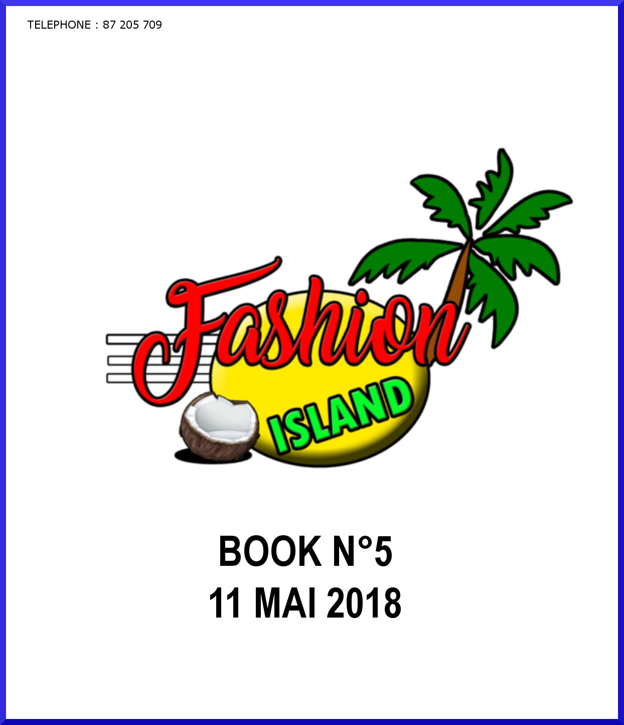 BOOK N°5 FASHION ISLAND
