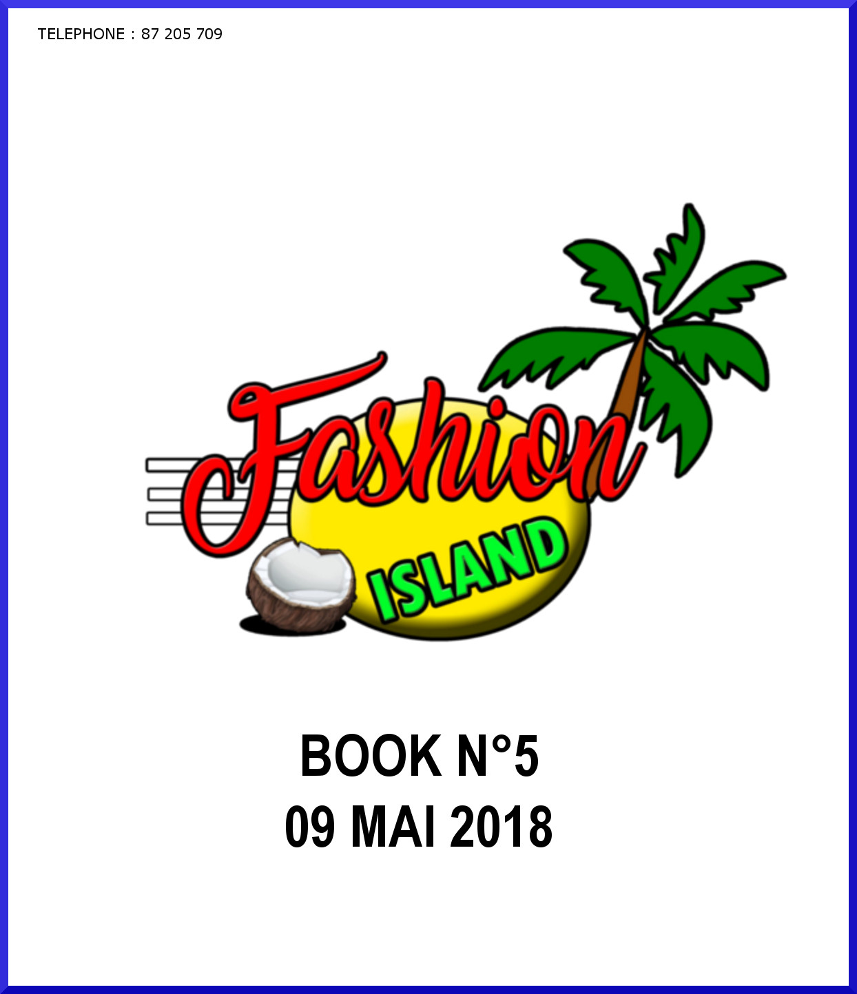 BOOK 5 DU 09 MAI 2018