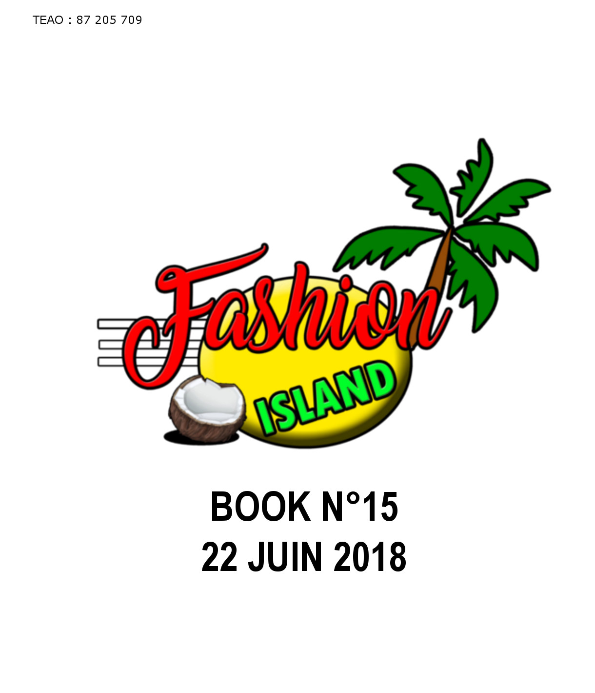 BOOK N°15 FASHION ISLAND