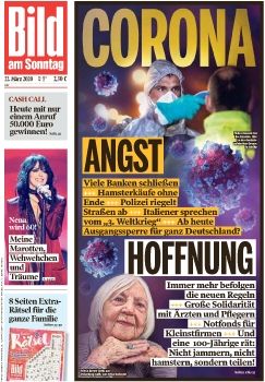 Bild am Sonntag vom (⭐22 März 2020)