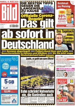 BilD-Zeitung vom  (⭐16.März 2020)