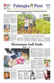 SKH Palangka Post Edisi 22 Januari 2020