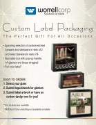 Custom Label Packaing Brochure Worrell Corporation