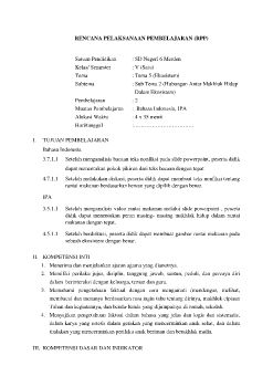 RPP 1 LENGKAP NEW