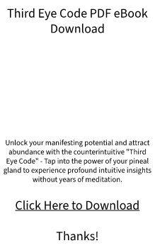 Third Eye Code PDF eBook Download (Free Preview Available)???