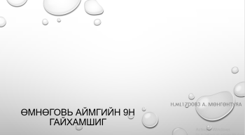 9 gaihamshig