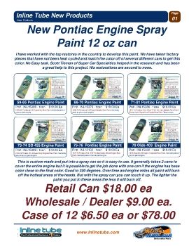 New Pontiac Engine Paint - APR 2019