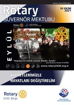 GUVERNOR MEKTUBU  EYLÜL 2021