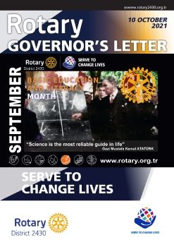 GOVERNORS LETTER SEPTEMBER 2021