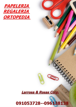 papeleria regaleria ortopedia lista unica_Neat