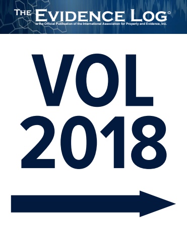 The Evidence Log - Vol. 2018, No. Index