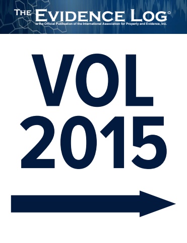The Evidence Log - Vol. 2015, No. Index