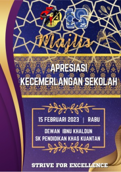 BUKU PROGRAM MAJLIS APRESIASI SKPK KUANTAN