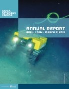 Ocean Networks Canada Annual Report 2014-2015