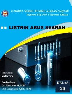 E-MODUL LISTRIK ARUS SEARAH KELAS XII