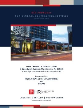 Hyatt Regency Morristown - Client Portfolio (Nov 2020)