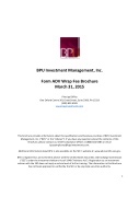ADV Warp Fee Brochure