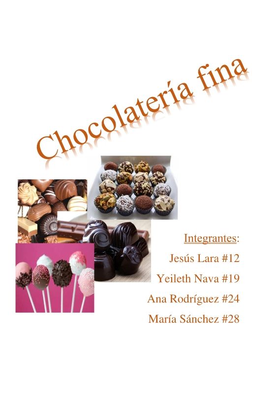 Chocolateria Fina 2 Año C