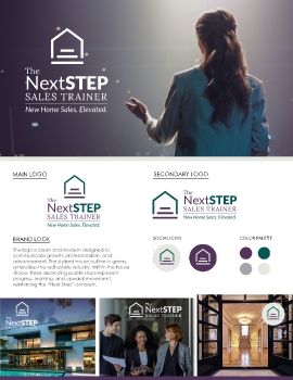 The Next Step Branding Proofs