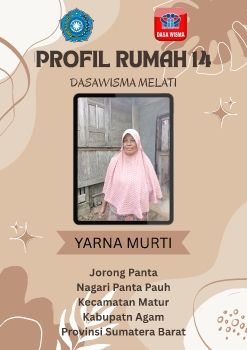 TP-PKK NAGARI PANTA PAUH_JORONG PANTA_DASAWISMA MELATI_RUMAH 14