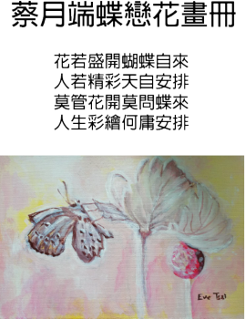 蔡月端蝶戀花畫冊