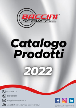 Catalogo Prodotti Baccini Sevice 2022