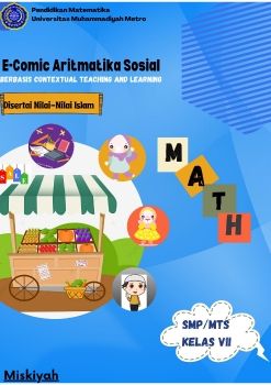 E-Comic materi Aritmatika Sosial Berbasis Conextual Teaching and Learning (CTL) Berbantuan Flip PDF Professional Disertai Nilai-Nilai Islam