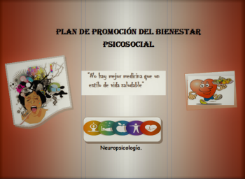 Plan de promoción de bienestar Psicosocial