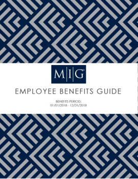 MIG Management - Benefit Guide 2018 Final 12.8.17 