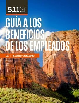 5.11 Benefit Guide 2019 CA_SPANISH