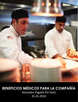 NickCo Hospitality_2018 EE Benefits  Guide_Hourly  Associates_Spanish