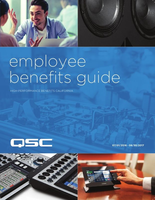 QSC Benefits Guide 7-16 CALIFORNIA