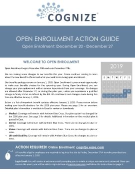 Cognize - OE Action Guide