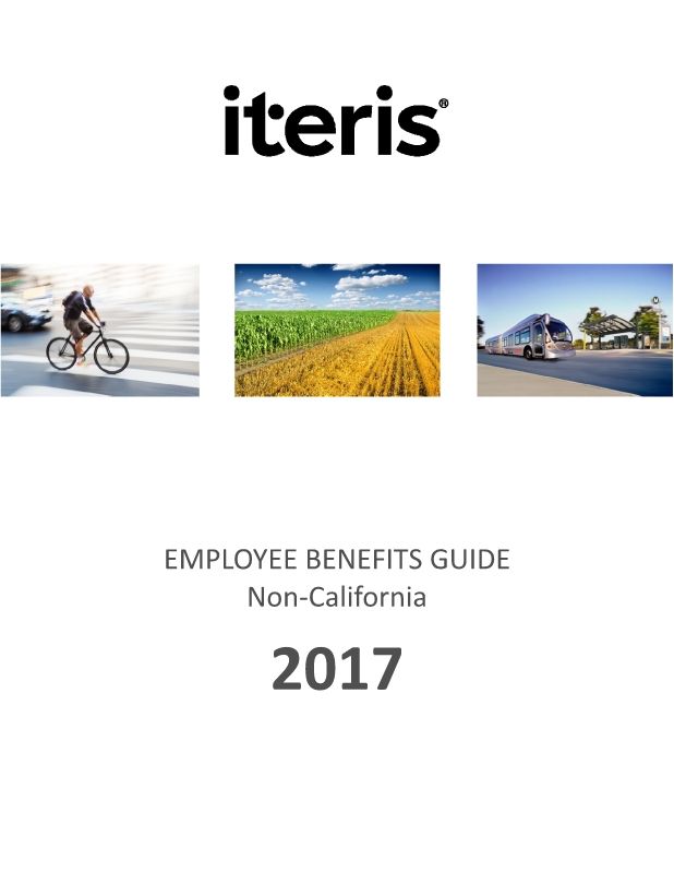 Iteris Benefit Summary Non-CA 2017 