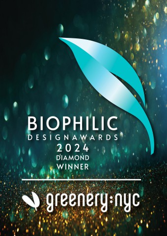 2023 Biophilic Design Awards Diamond Winner Greenery NYC